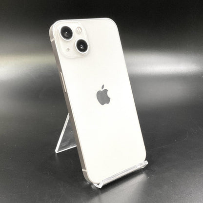 【全額返金保証】【最速発送】Apple iPhone iPhone 13 256GB スターライト SIMフリー 白ロム 動作確認済 86%