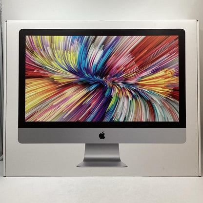 【全額返金保証】【最速発送】Apple iMac 27インチ 10コア intel core i9 64GB SSD 2TB シルバー 動作確認済
