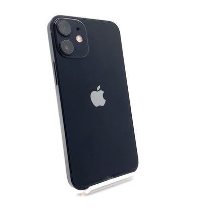 【全額返金保証】【最速発送】Apple iPhone iPhone 12 mini 128GB ブラック au SIMフリー 白ロム 美品 動作確認済 98%
