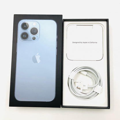 【全額返金保証】【最速発送】Apple iPhone iPhone Pro 13 Pro 256GB シエラブルー docomo 白ロム 動作確認済 81%