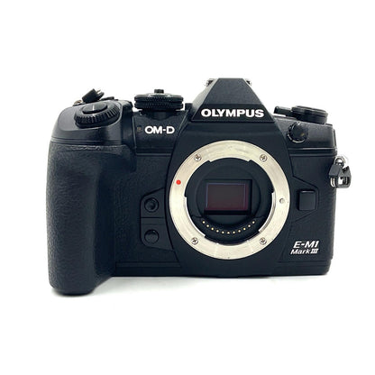 【全額返金保証】【最速発送】OLYMPUS デジタル一眼 OM-D E-M1 Mark III ボディ ブラック 動作確認済