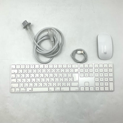 【全額返金保証】【最速発送】Apple iMac 27インチ 10コア intel core i9 64GB SSD 2TB シルバー 動作確認済
