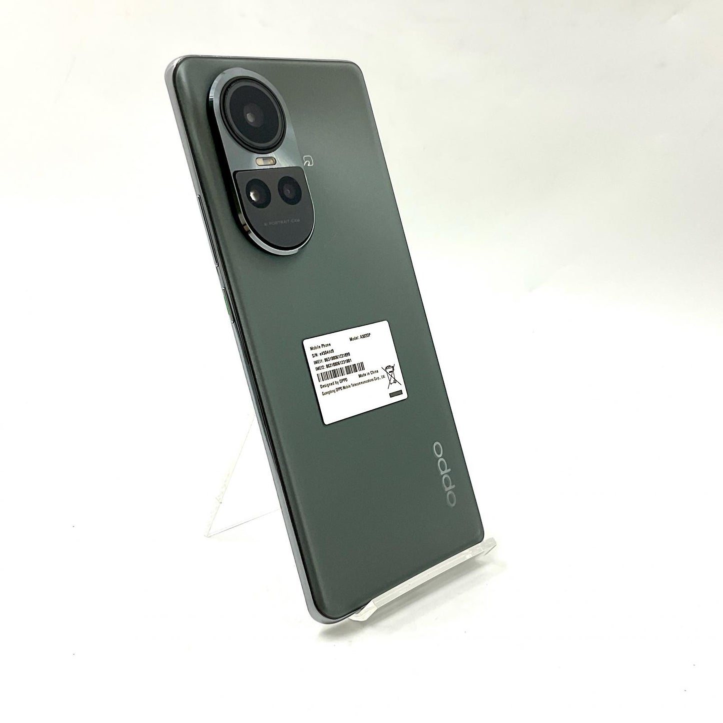 【全額返金保証】【最速発送】OPPO Reno 10 Pro 5G 256GB シルバーグレー Softbank A302OP 白ロム 美品 動作確認済