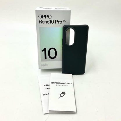 【全額返金保証】【最速発送】OPPO Reno 10 Pro 5G 256GB シルバーグレー Softbank A302OP 白ロム 美品 動作確認済