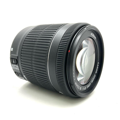 【全額返金保証】【最速発送】Canon EF-S18-55mm F3.5-5.6 IS STM 動作確認済