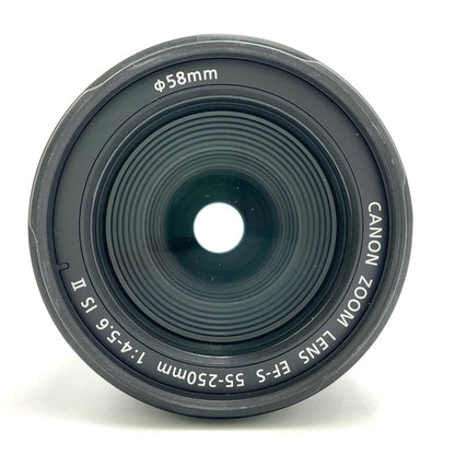 【全額返金保証】【最速発送】Canon EF-S55-250mm F4-5.6 IS II 美品 動作確認済