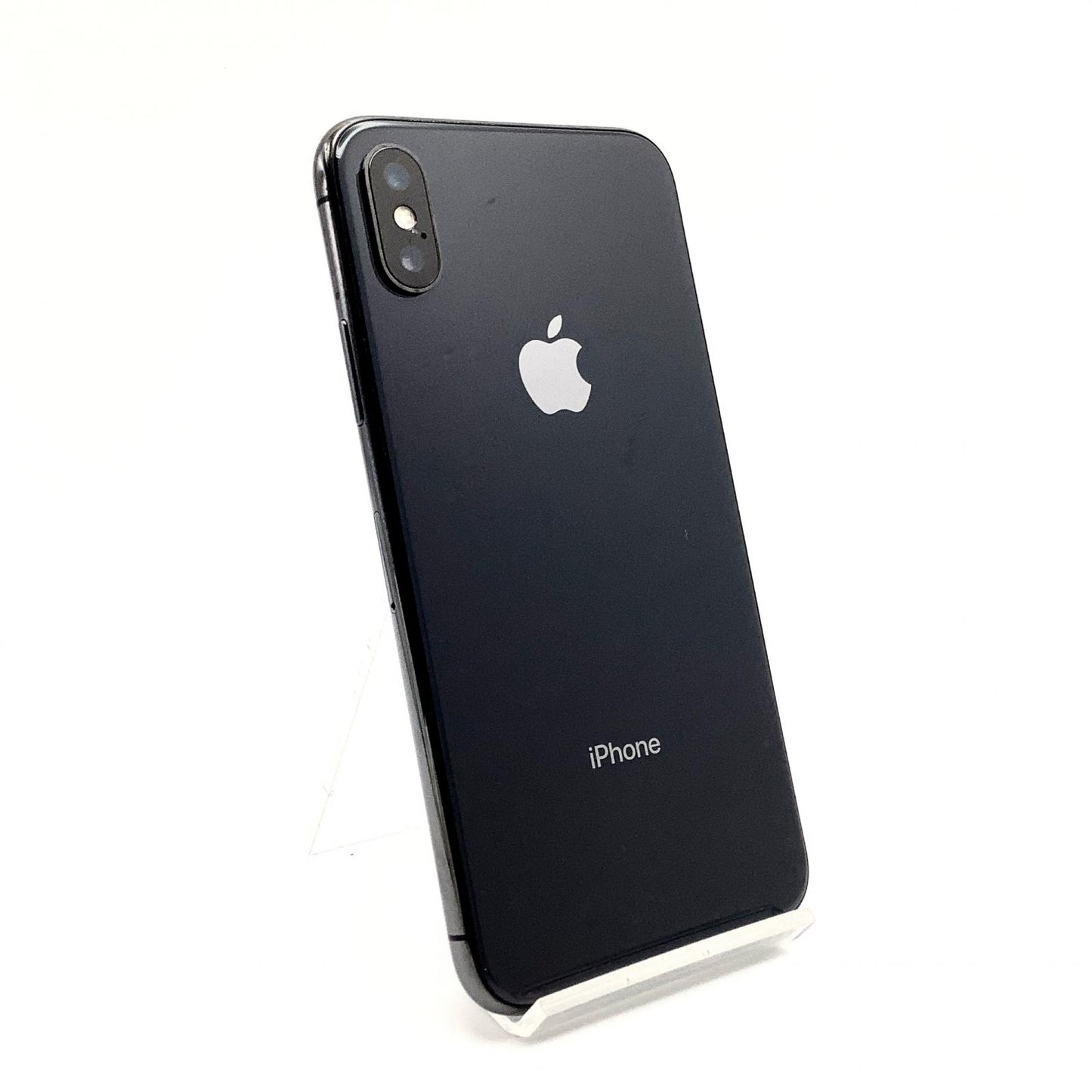 【最速発送】Apple iPhone iPhone X 256GB スペースグレイ au 白ロム【難有】 80%