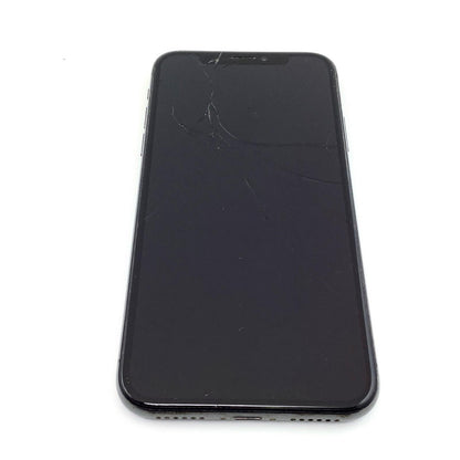 【最速発送】Apple iPhone iPhone X 256GB スペースグレイ au 白ロム【難有】 80%