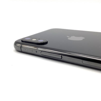 【最速発送】Apple iPhone iPhone X 256GB スペースグレイ au 白ロム【難有】 80%