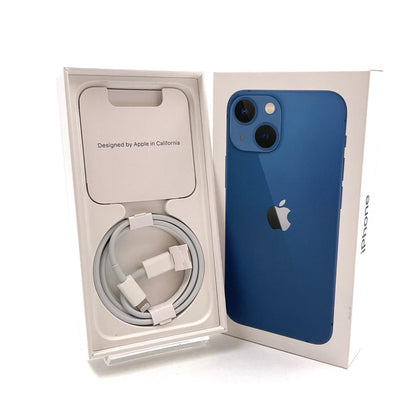 【全額返金保証】【最速発送】Apple iPhone iPhone 13 mini 128GB ブルー 楽天モバイル SIMフリー 白ロム 動作確認済 81%