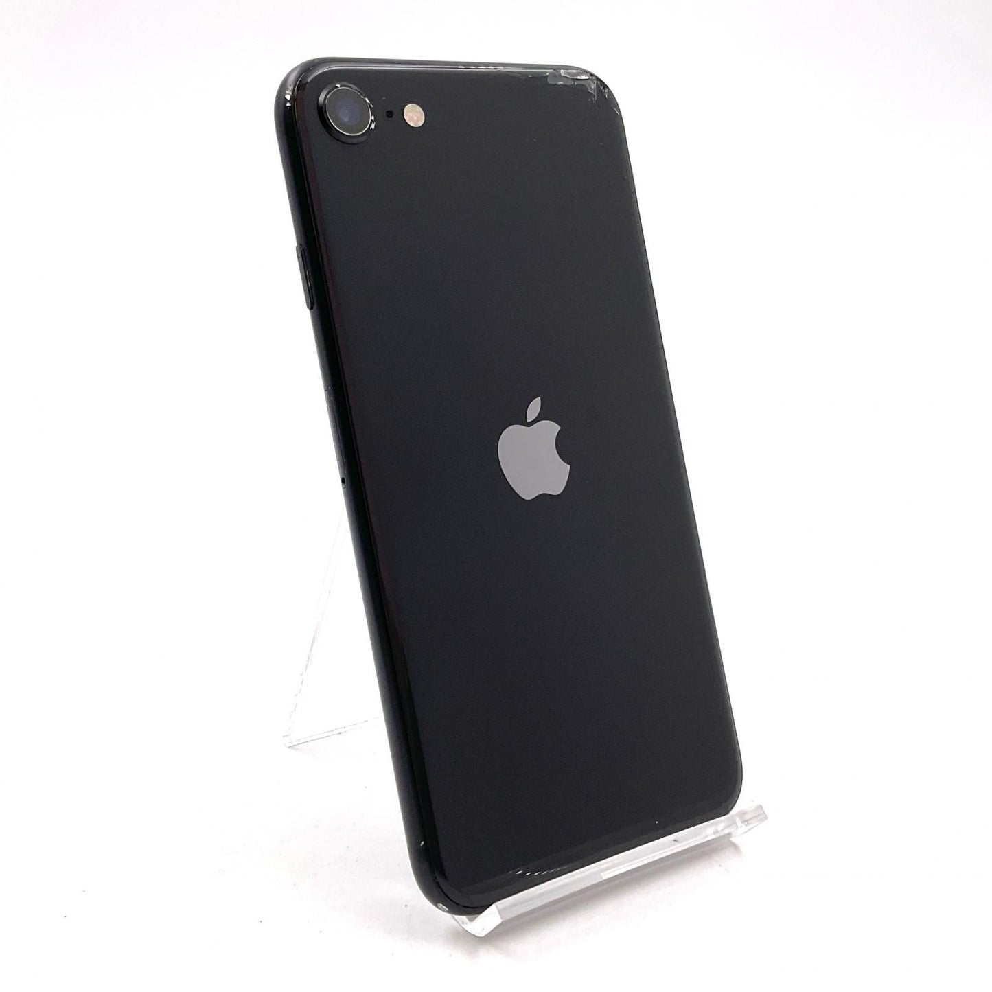 【最速発送】Apple iPhone iPhone SE（第2世代） 64GB ブラック Softbank SIMフリー 白ロム【難有】 77%
