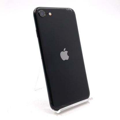 【最速発送】Apple iPhone iPhone SE（第2世代） 64GB ブラック Softbank SIMフリー 白ロム【難有】 77%