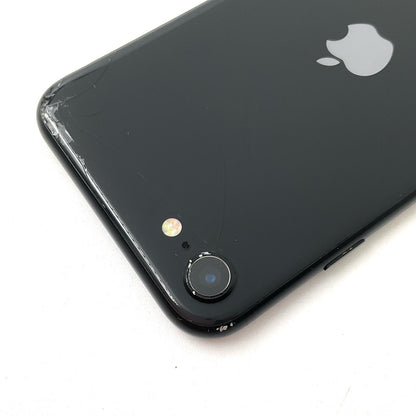 【最速発送】Apple iPhone iPhone SE（第2世代） 64GB ブラック Softbank SIMフリー 白ロム【難有】 77%
