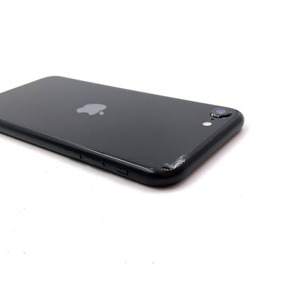 【最速発送】Apple iPhone iPhone SE（第2世代） 64GB ブラック Softbank SIMフリー 白ロム【難有】 77%