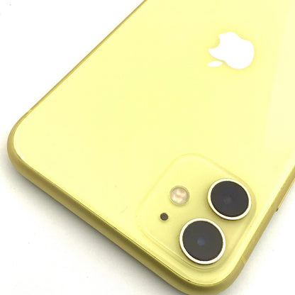 【全額返金保証】【最速発送】Apple iPhone iPhone 11 128GB イエロー au 白ロム 動作確認済 75%