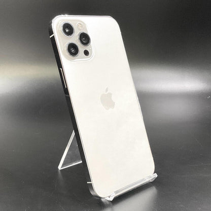 【全額返金保証】【最速発送】Apple iPhone iPhone 12 Pro Max 128GB シルバー Softbank 白ロム 動作確認済 79%