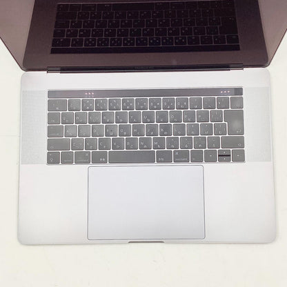 【最速発送】Apple MacBook Pro 15.4インチ 2017 2.9 GHz クアッドコア Intel Core i7 16GB SSD 512GB スペースグレイ 77.5%【難有】