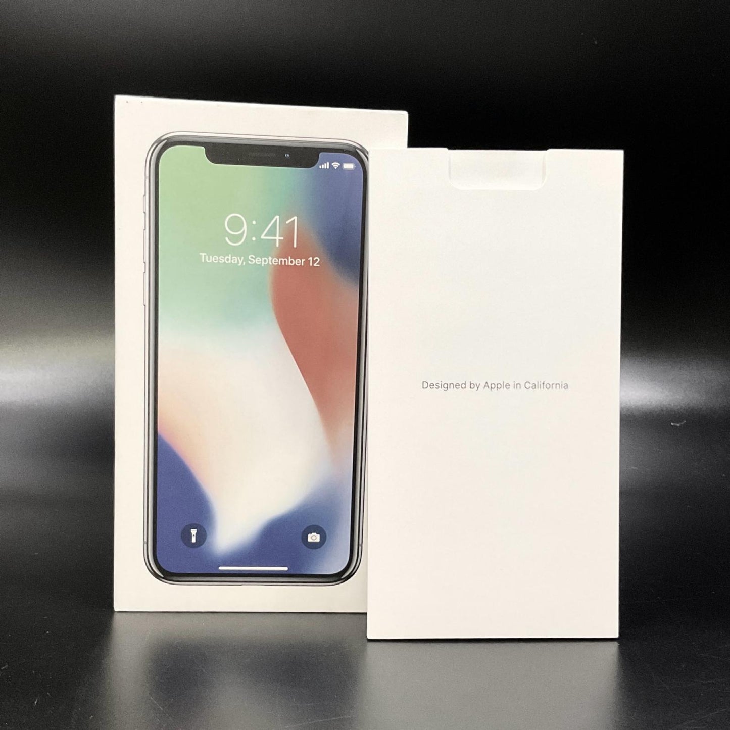 【全額返金保証】【最速発送】Apple iPhone iPhone X 64GB シルバー Softbank SIMフリー 白ロム 動作確認済 77%