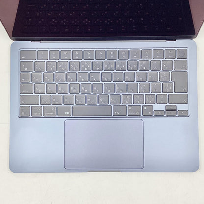 【全額返金保証】【最速発送】Apple MacBook Air 13.6インチ 2022 Apple M2 8GB SSD 256GB ミッドナイト 99% 美品 動作確認済