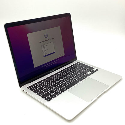 【最速発送】Apple MacBook Air 13インチ 2020 Apple M1 8GB SSD 512GB シルバー 92%【難有】
