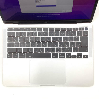 【最速発送】Apple MacBook Air 13インチ 2020 Apple M1 8GB SSD 512GB シルバー 92%【難有】