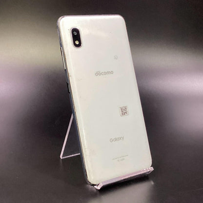 【最速発送】SAMSUNG Galaxy A20 32GB ホワイト docomo SC-02M 白ロム【難有】