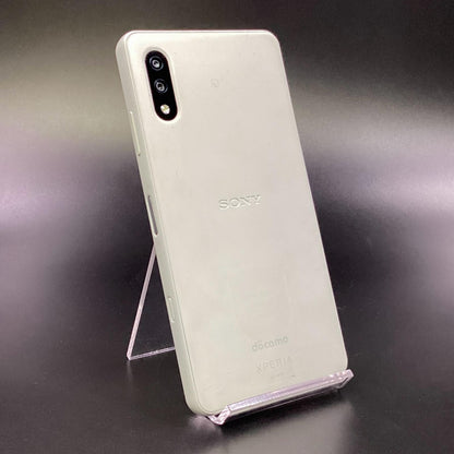【全額返金保証】【最速発送】Sony Xperia Ace II 64GB ホワイト docomo SO-41B 白ロム 動作確認済