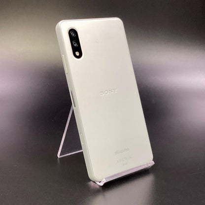 【全額返金保証】【最速発送】Sony Xperia Ace II 64GB ホワイト docomo SO-41B 白ロム 動作確認済