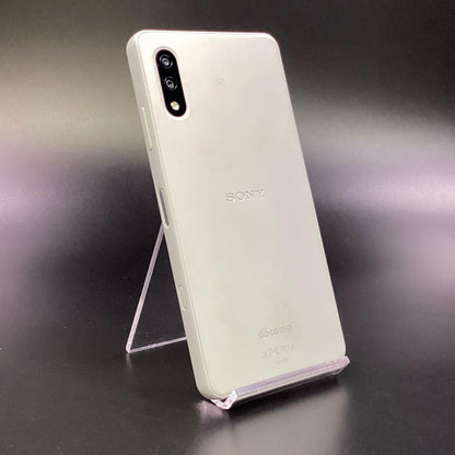 【全額返金保証】【最速発送】Sony Xperia Ace II 64GB ホワイト docomo SO-41B 白ロム 動作確認済