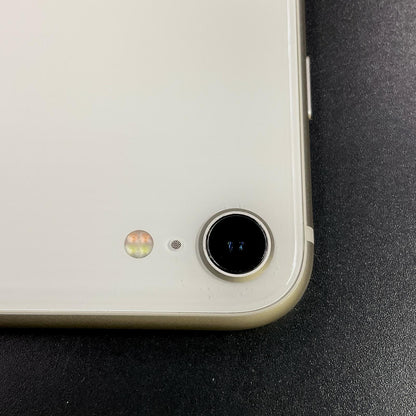 【全額返金保証】【最速発送】Apple iPhone iPhone SE 3 128GB スターライト 白ロム 動作確認済 87.5%