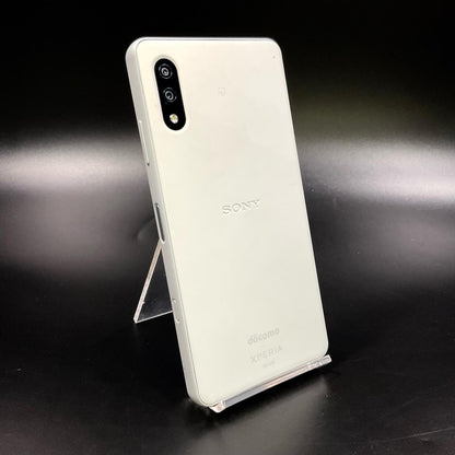 【全額返金保証】【最速発送】Sony Xperia Ace II 64GB ホワイト docomo SO-41B 白ロム 動作確認済