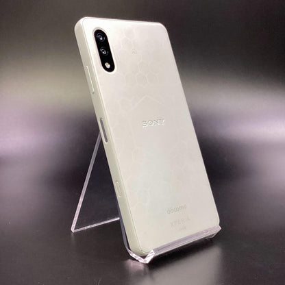 【全額返金保証】【最速発送】Sony Xperia Ace II 64GB ホワイト docomo SO-41B 白ロム 動作確認済