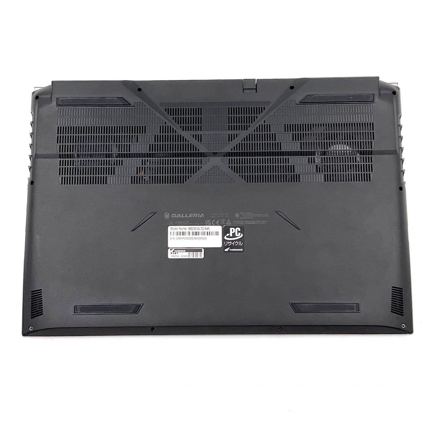 【全額返金保証】【最速発送】ドスパラ GALLERIA 186233 XL7C-R45 13th Gen Intel(R) Core(TM) i7-13700H 2.40GHz 16GB M.2 SSD 1TB NVIDIA GeForce RTX 4050 Laptop GPU 100% 美品 動作確認済