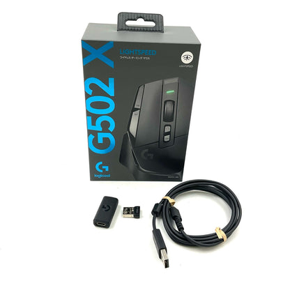 【全額返金保証】【最速発送】Logicool G502 X LIGHT SPEED ワイヤレスゲーミングマウス MR0089 美品 動作確認済