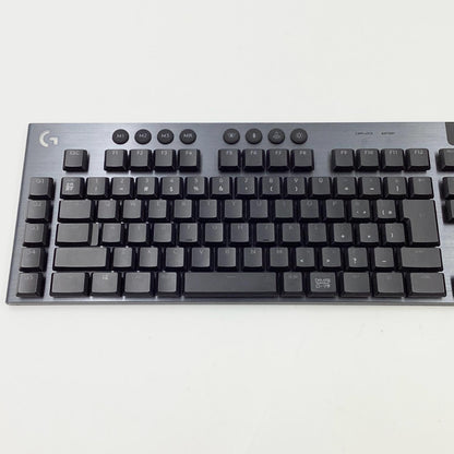 【全額返金保証】【最速発送】Logicool G913 LIGHTSPEED ワイヤレス RGB メカニカル ゲーミング キーボード Y-R0069 動作確認済