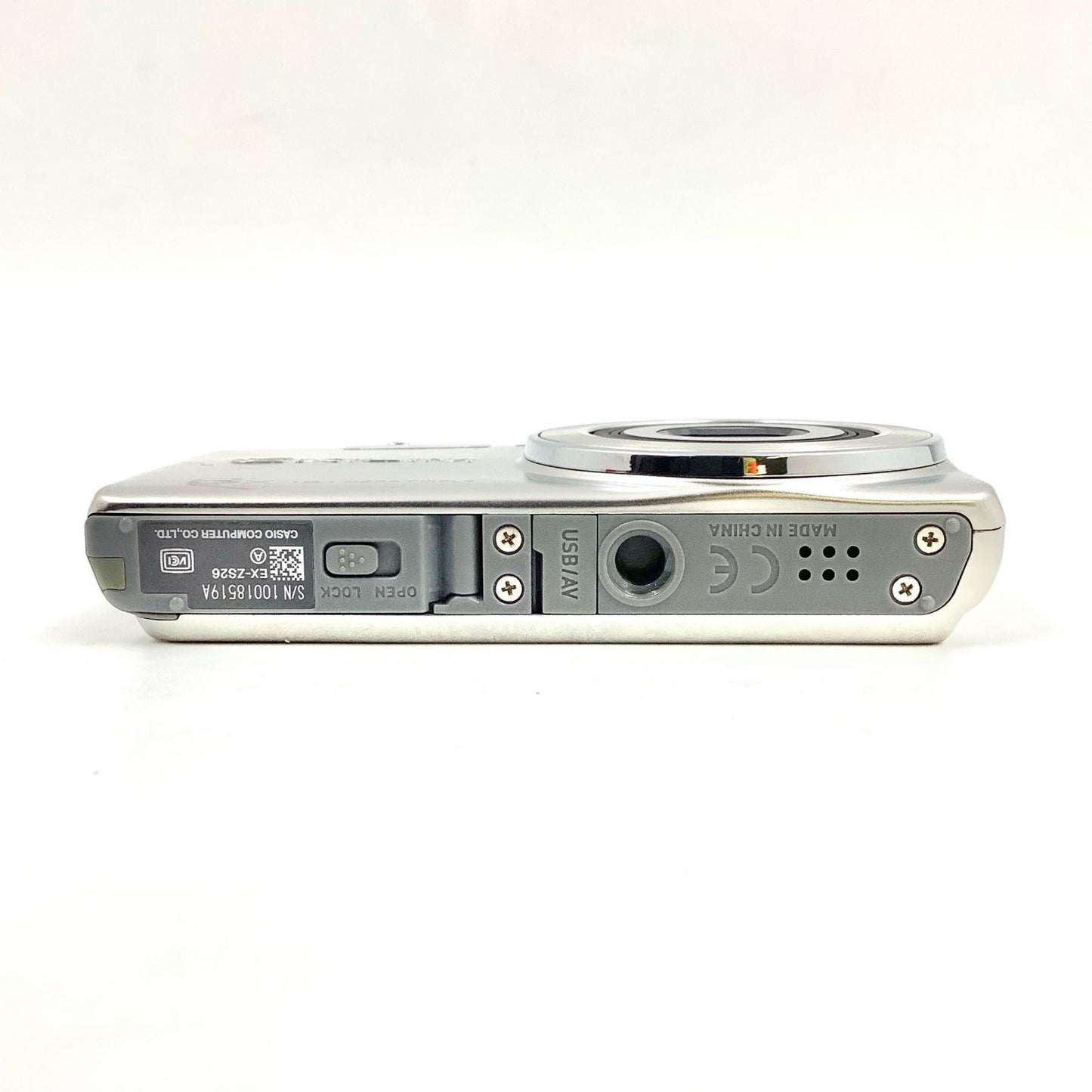 【全額返金保証】【最速発送】CASIO コンパクトデジタルカメラ EXILIM EX-ZS26 シルバー 動作確認済