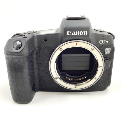 【全額返金保証】【最速発送】Canon デジタル一眼 EOS R ボディ ブラック 美品 動作確認済