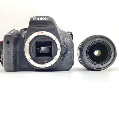 【全額返金保証】【最速発送】Canon デジタル一眼 EOS Kiss X5 EF-S18-55 IS II レンズキット ブラック 動作確認済