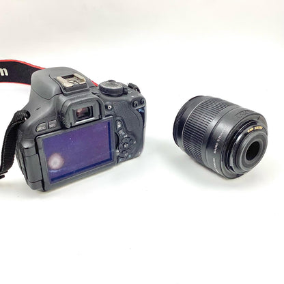 【全額返金保証】【最速発送】Canon デジタル一眼 EOS Kiss X5 EF-S18-55 IS II レンズキット ブラック 動作確認済