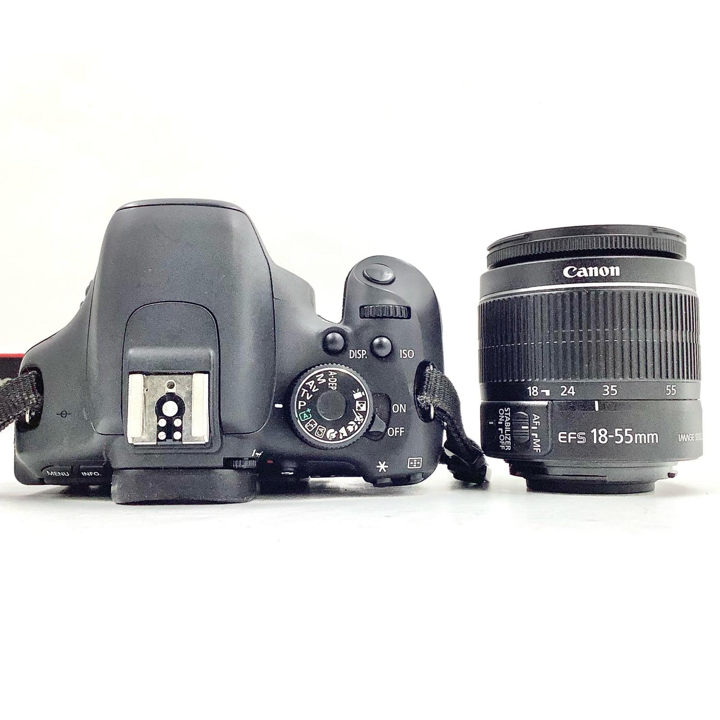 【全額返金保証】【最速発送】Canon デジタル一眼 EOS Kiss X5 EF-S18-55 IS II レンズキット ブラック 動作確認済