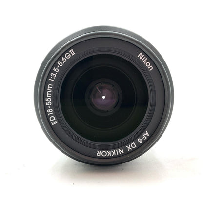 【全額返金保証】【最速発送】Nikon AF-S DX Zoom-Nikkor 18-55mm f/3.5-5.6G ED II 動作確認済
