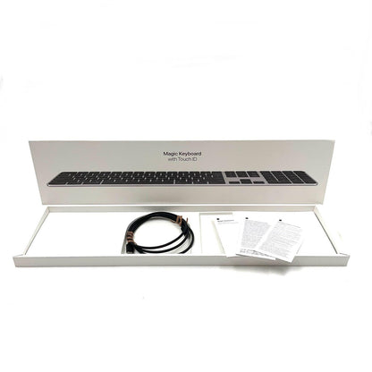 【全額返金保証】【最速発送】Apple Magic Keyboard Magic Keyboard テンキー付き (JIS) MMMR3J/A [ブラック] MMMR3J/A 動作確認済