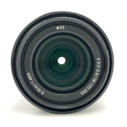 【全額返金保証】【最速発送】Sony E 18-135mm F3.5-5.6 OSS SEL18135 超美品 動作確認済
