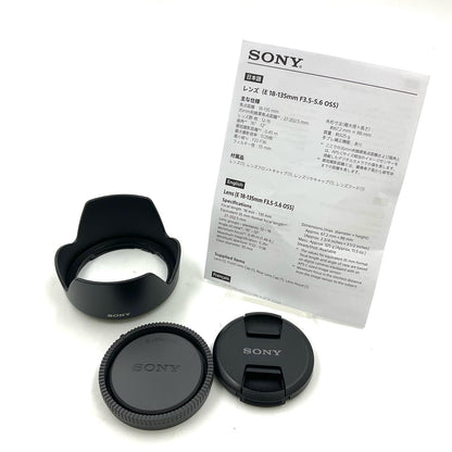 【全額返金保証】【最速発送】Sony E 18-135mm F3.5-5.6 OSS SEL18135 超美品 動作確認済