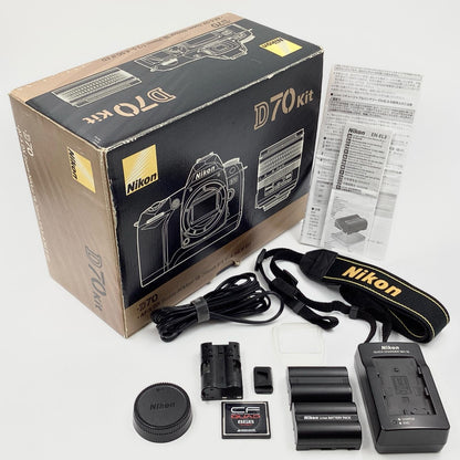 【最速発送】Nikon デジタル一眼 D70 ボディ ブラック【難有】