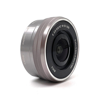 【全額返金保証】【最速発送】Sony E PZ 16-50mm F3.5-5.6 OSS SELP1650　シルバー 動作確認済