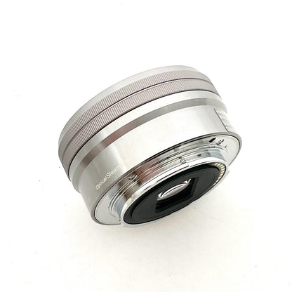 【全額返金保証】【最速発送】Sony E PZ 16-50mm F3.5-5.6 OSS SELP1650　シルバー 動作確認済