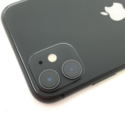 【全額返金保証】【最速発送】Apple iPhone iPhone 11 64GB ブラック Softbank 白ロム 動作確認済 76%
