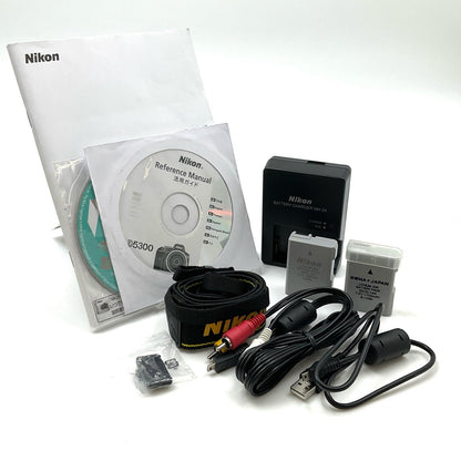 【全額返金保証】【最速発送】Nikon デジタル一眼 D5300 ボディ ブラック 動作確認済