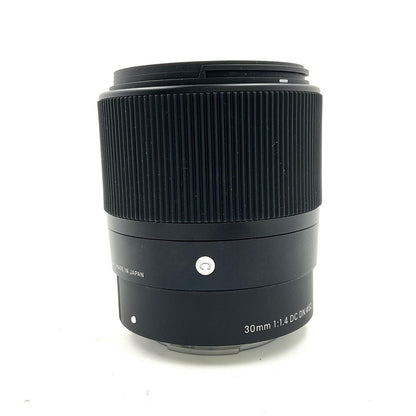 【全額返金保証】【最速発送】SIGMA 30mm F1.4 DC DN 動作確認済